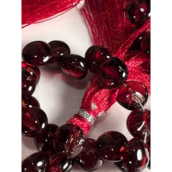 Garnet 8 inch Beads India - Picture 3 of 6